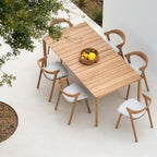 Bok Outdoor Dining Table från Vålamagasinet Matbord utemöbler, Ethnicraft, Image-4