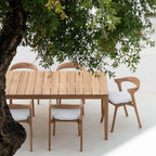 Bok Outdoor Dining Table från Vålamagasinet Matbord utemöbler, Ethnicraft, Image-3