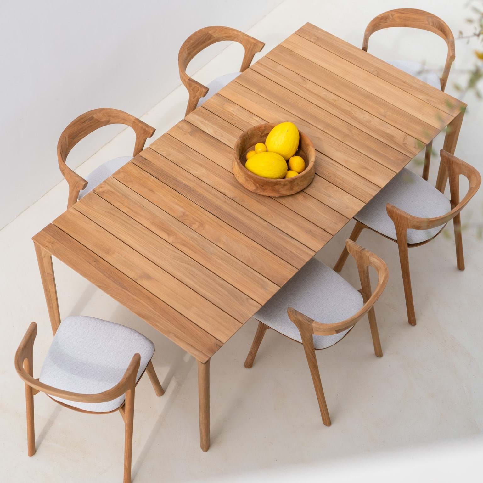 Bok Outdoor Dining Table från Vålamagasinet Matbord utemöbler, Ethnicraft, Image-2