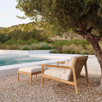 Jack Outdoor Footstool från Vålamagasinet Pallar och bänkar utemöbler, Ethnicraft, Image-2