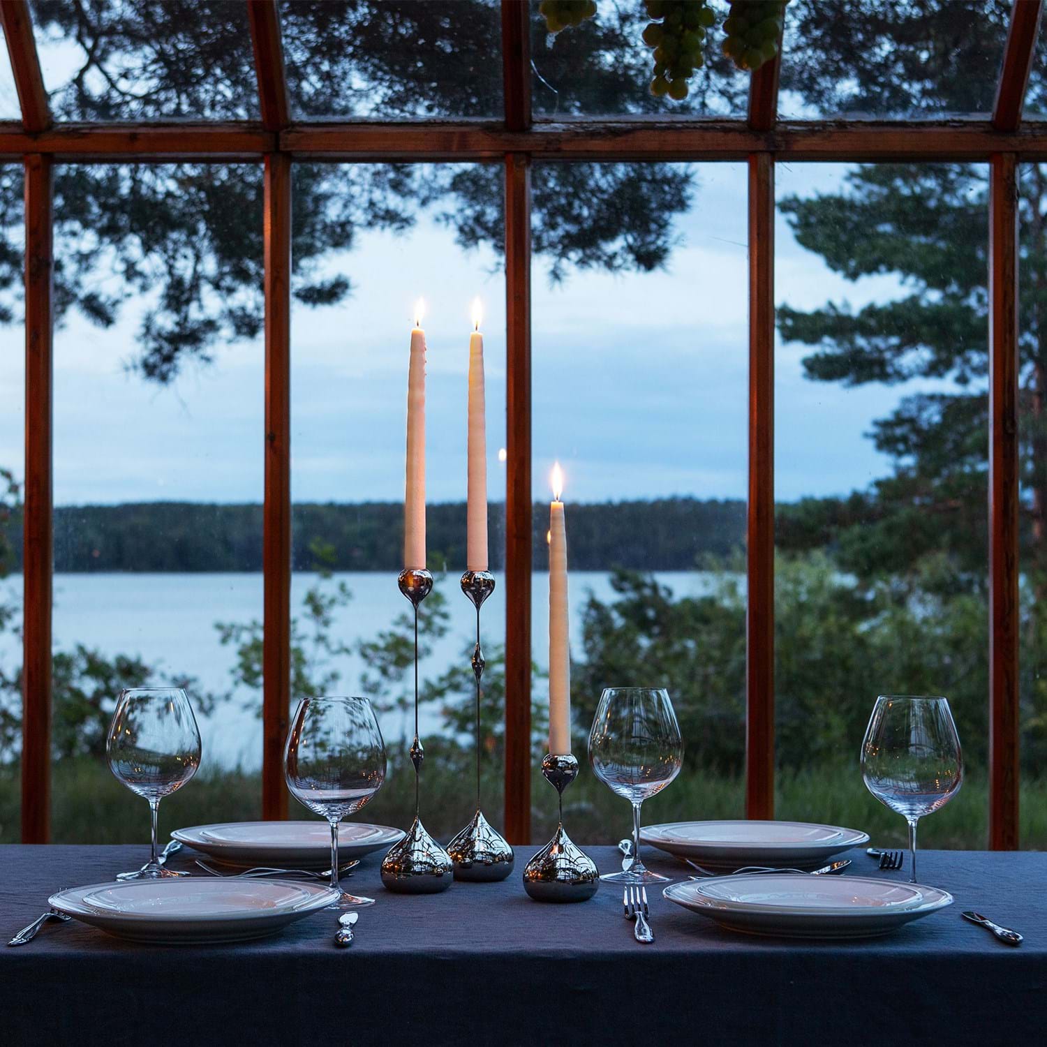 Tender Hög från Vålamagasinet Ljusstakar och ljuslyktor, Klong, Image-4