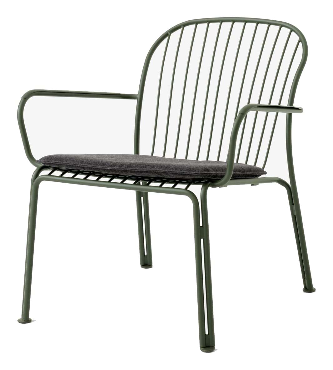 Lounge Chair Seat Pad for Thorvald från Vålamagasinet Utomhustextilier, &Tradition, Image-3