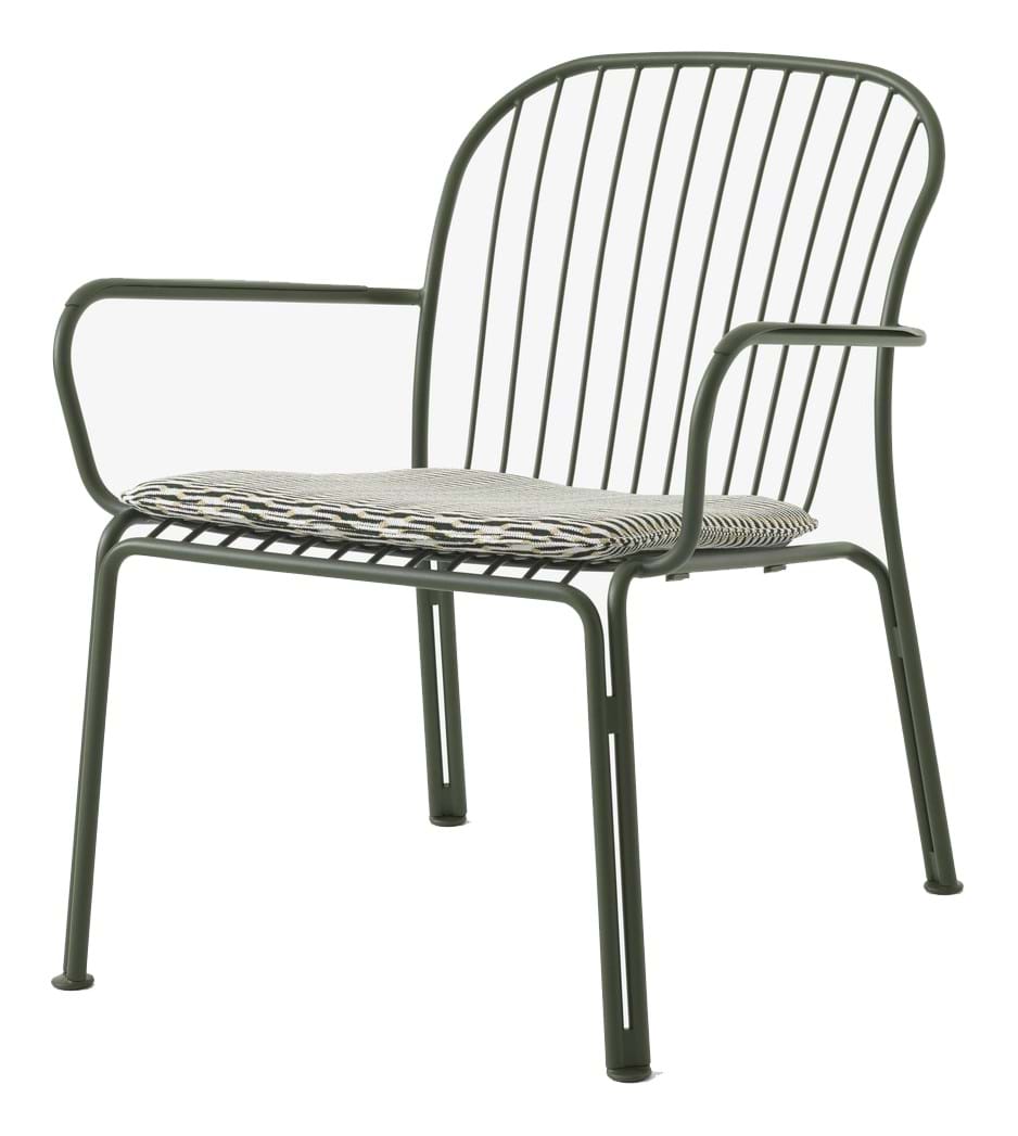 Lounge Chair Seat Pad for Thorvald från Vålamagasinet Utomhustextilier, &Tradition, Image-3