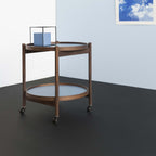 Bølling Tray Table 50 cm Oiled Walnut från Vålamagasinet Serveringsvagnar och rullbord, Brdr. Krüger, Image-5