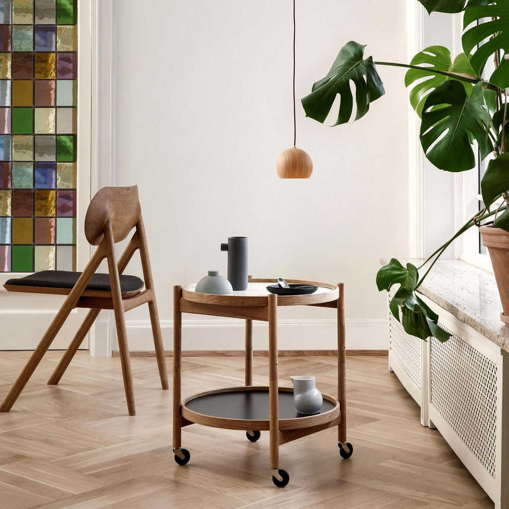 Bølling Tray Table 50 cm Fumed Oak från Vålamagasinet Serveringsvagnar och rullbord, Brdr. Krüger, Image-4