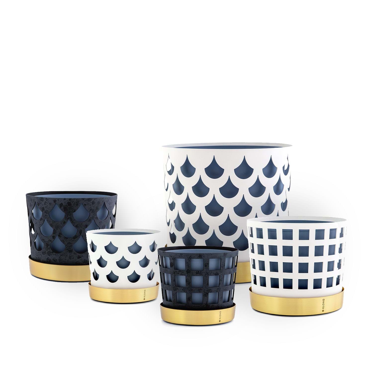 Trio Square Medium från Vålamagasinet Krukor och vaser, Klong, Image-3