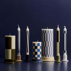 Tube Candleholder Concrete Small från Vålamagasinet Ljusstakar och ljuslyktor, HAY, Image-3