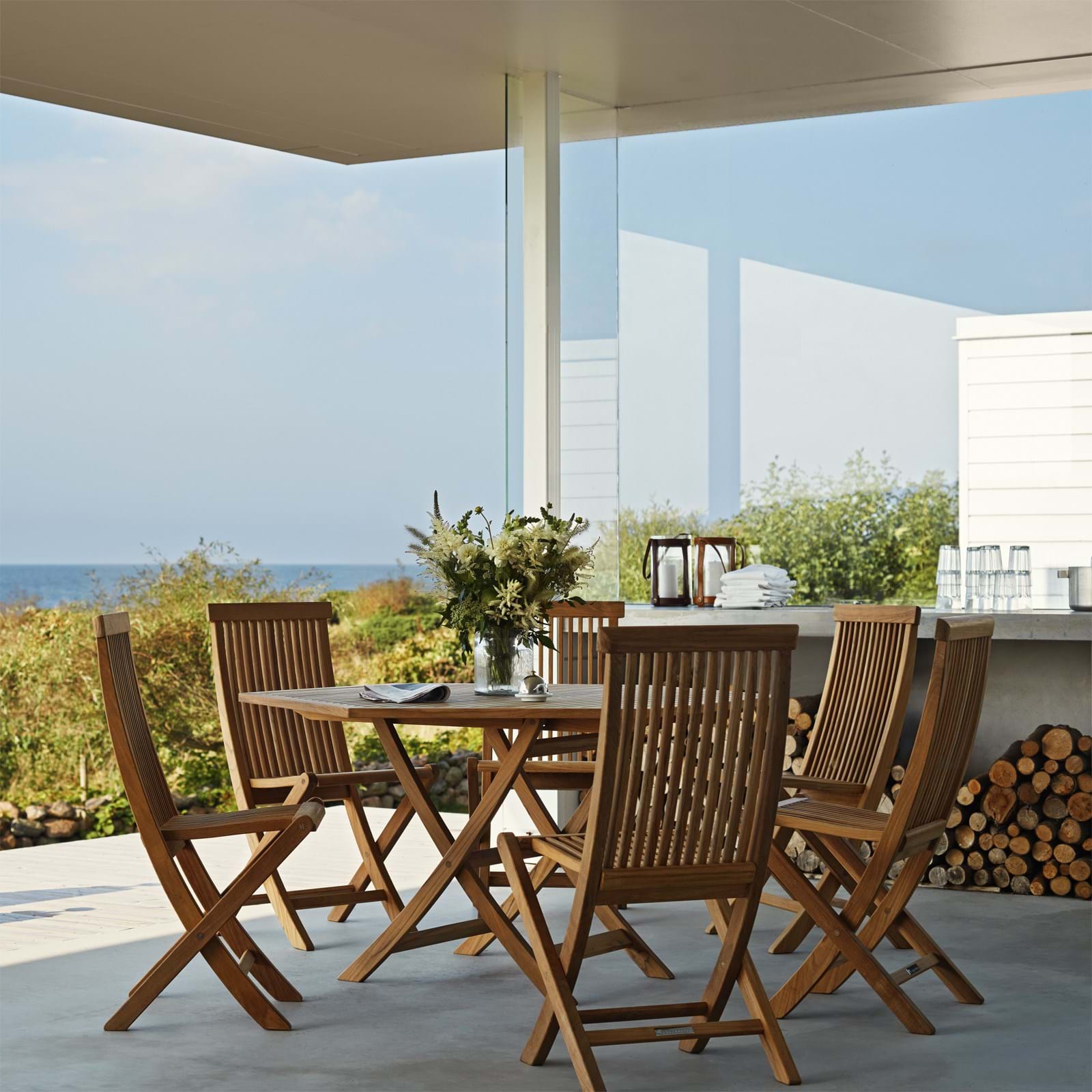 Viken Stol  - Teak från Vålamagasinet Stolar utemöbler, Skargaarden, Image-2