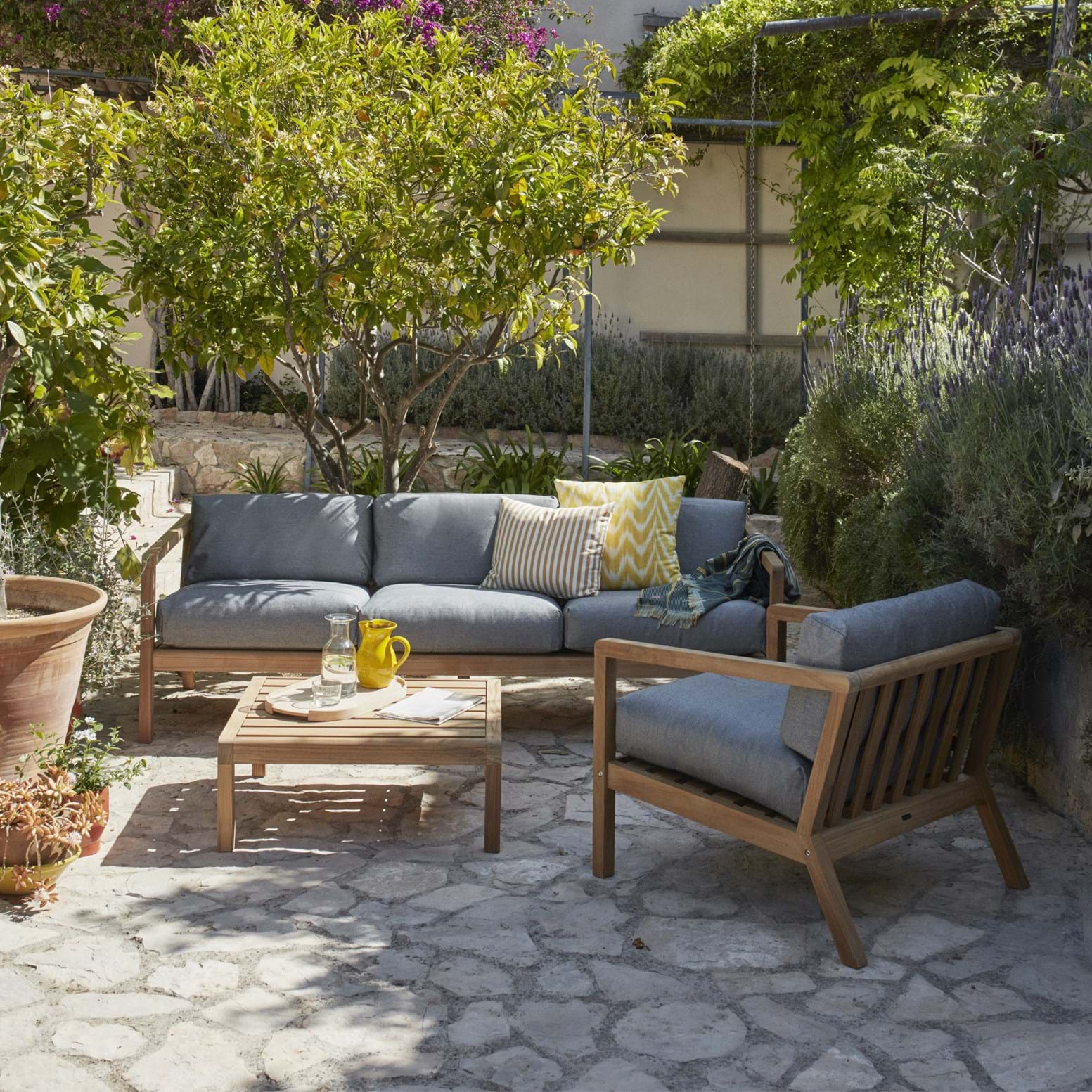 Virkelyst 3 Seater från Vålamagasinet Soffor och fåtöljer utemöbler, Skagerak, Image-3