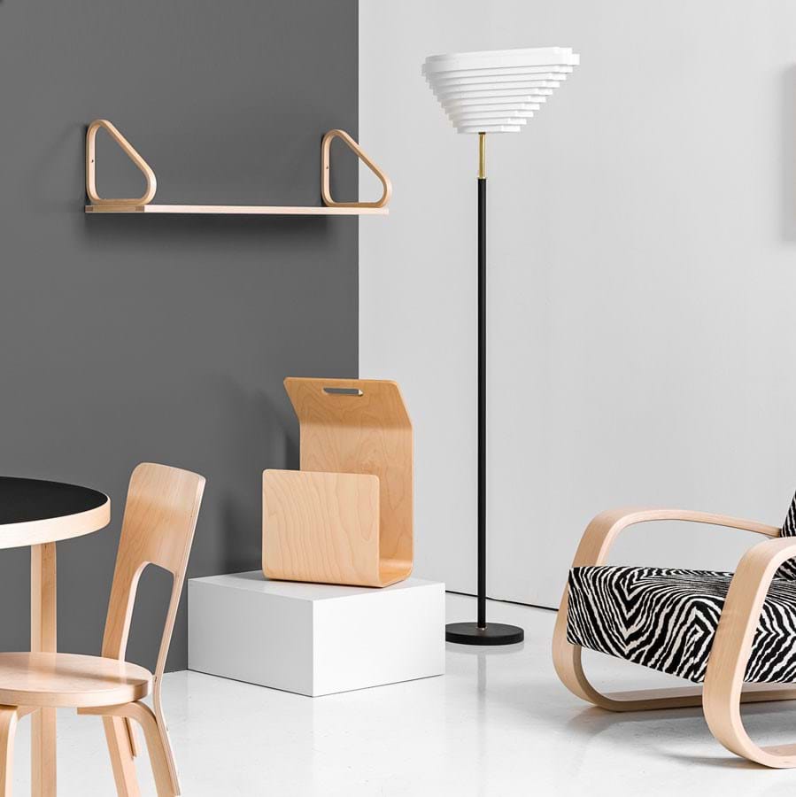 Wall Shelf 112B från Vålamagasinet Hyllor, Artek, Image-2