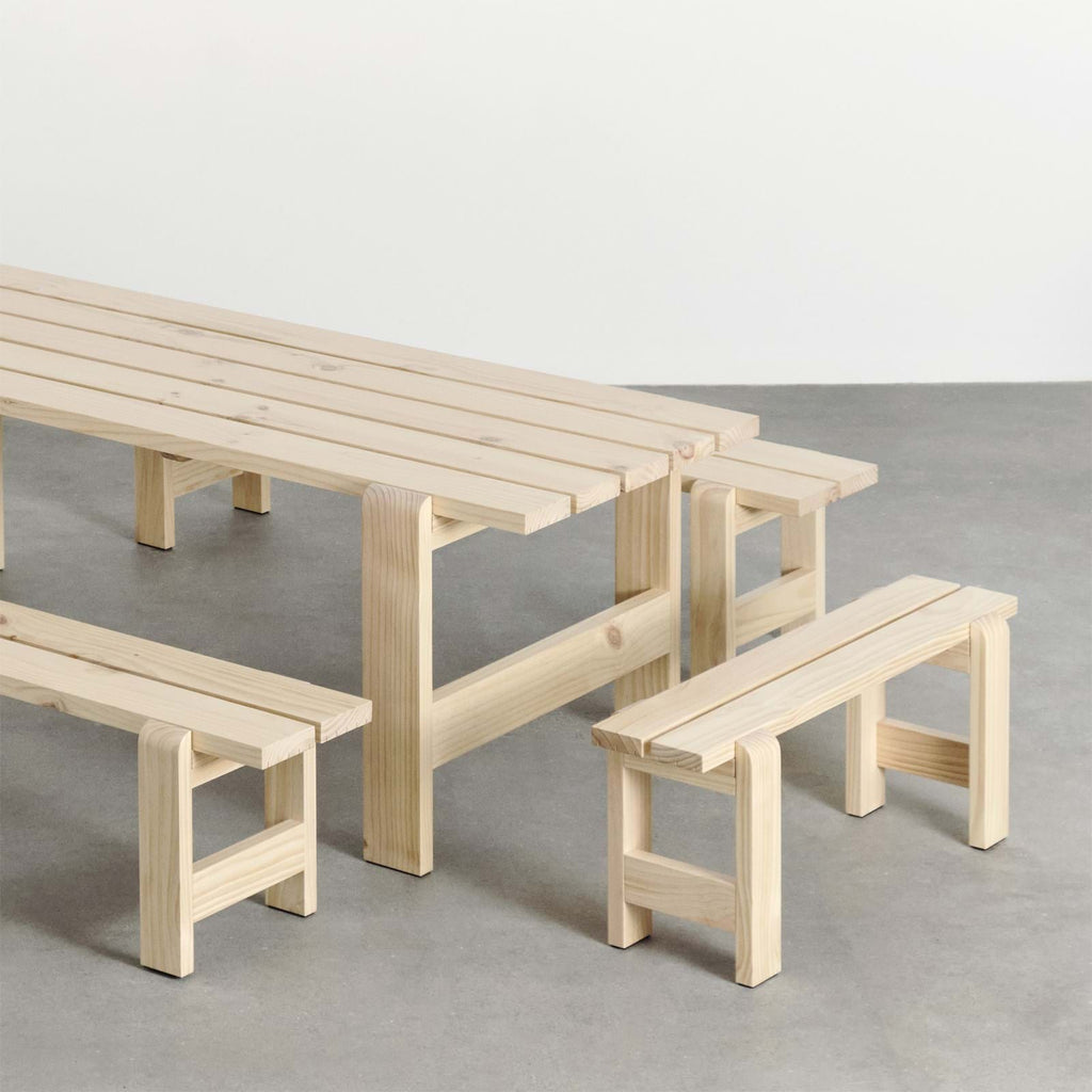 Weekday Bench 190 cm från Vålamagasinet Pallar och bänkar utemöbler, HAY, Image-5