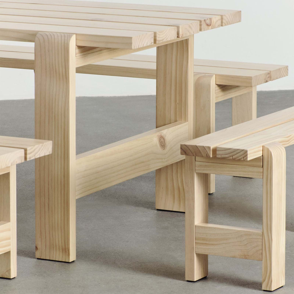 Weekday Bench 140 cm från Vålamagasinet Pallar och bänkar utemöbler, HAY, Image-4