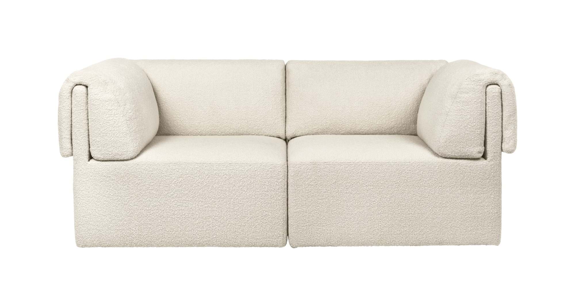 Wonder Sofa 2-seater Fixed Cover från Vålamagasinet Soffor, Gubi, Image-1