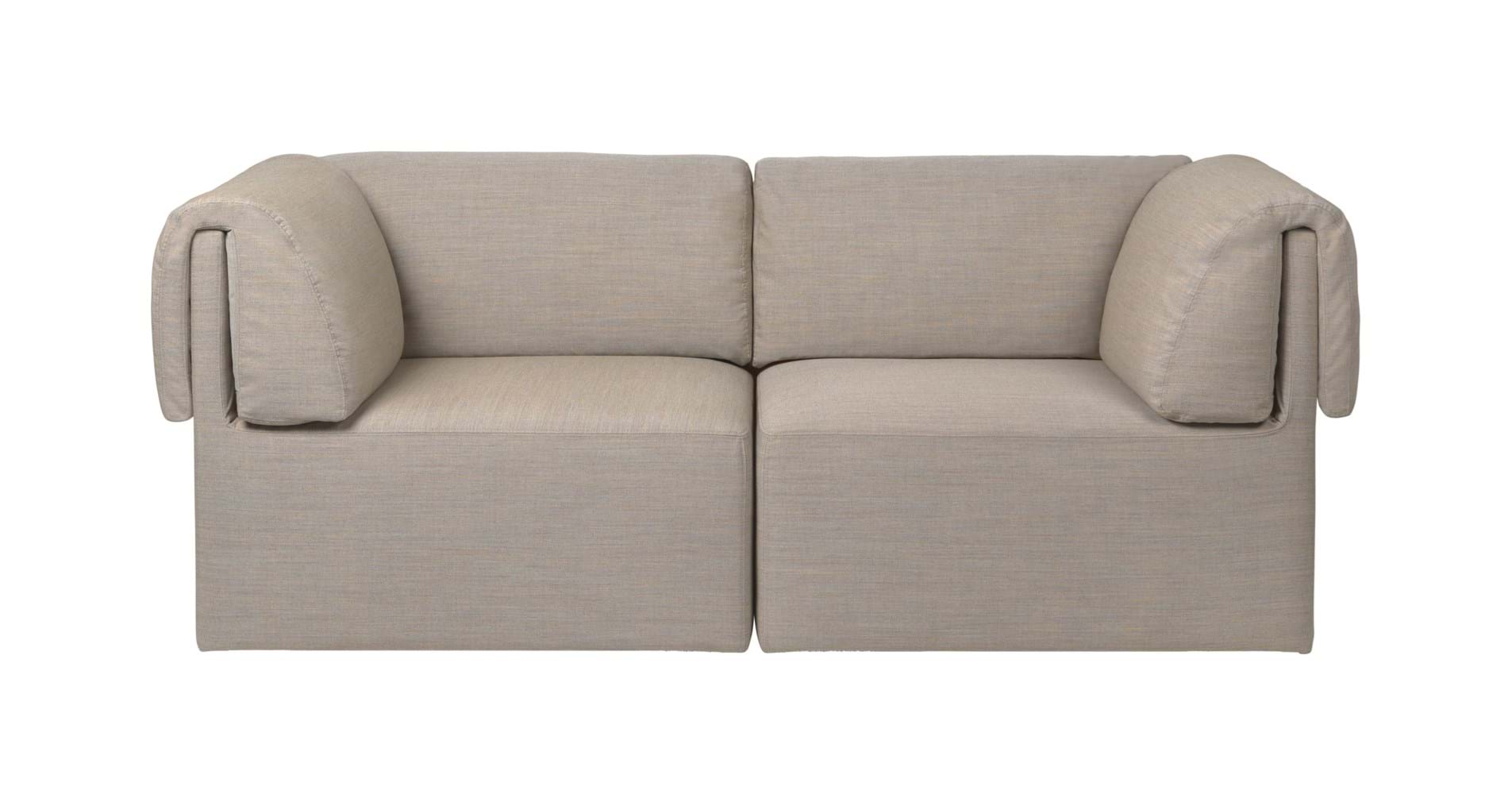 Wonder Sofa 2-seater Fixed Cover från Vålamagasinet Soffor, Gubi, Image-1