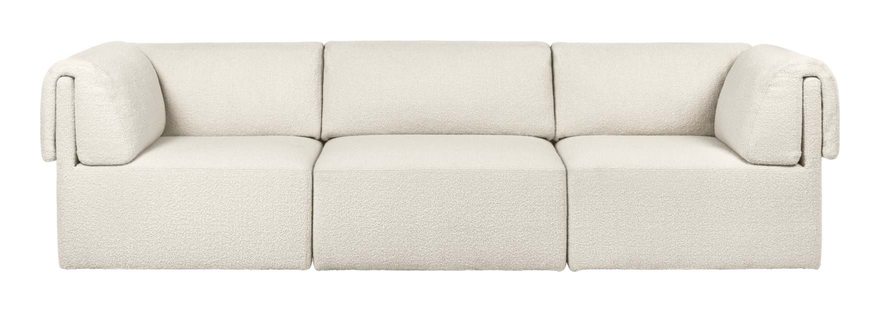 Wonder Sofa 3-Seater Fixed Cover från Vålamagasinet Soffor, Gubi, Image-1