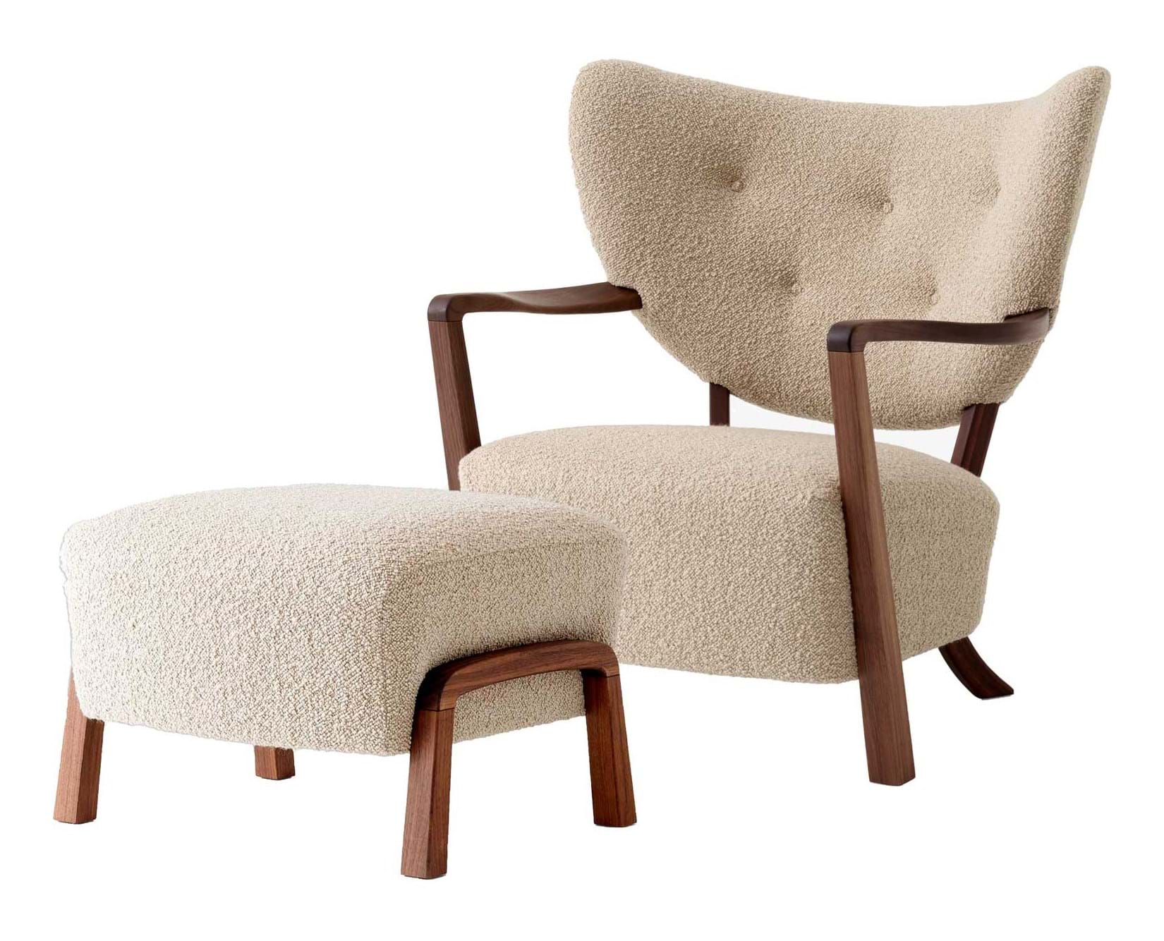 Wulff  ATD2 och Pouf ATD3 från Vålamagasinet Fåtöljer, &Tradition, Image-1