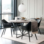 Zet Matbord Ask Delad Skiva från Vålamagasinet Matbord, Kristensen Kristensen, Image-2