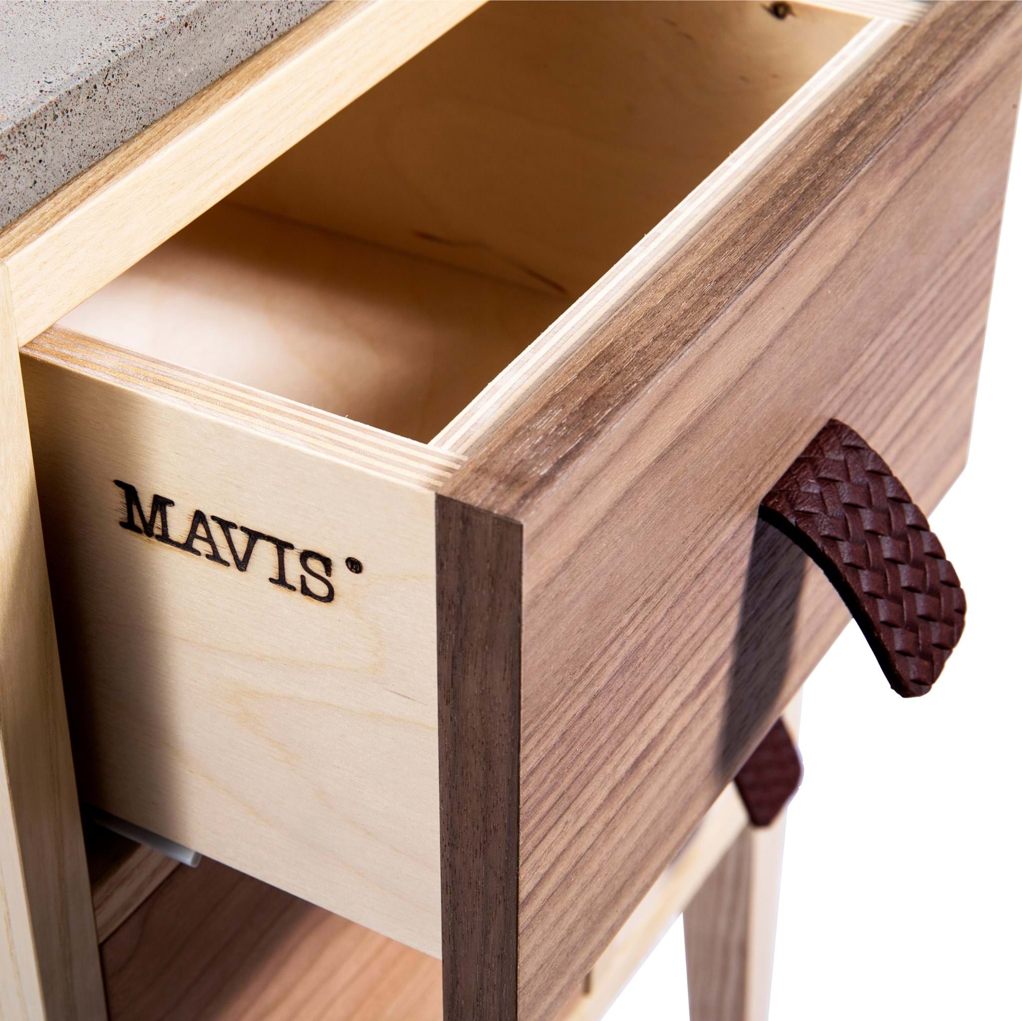 Abisko Byrå 5 lådor från Vålamagasinet Byråar, Mavis, Image-2