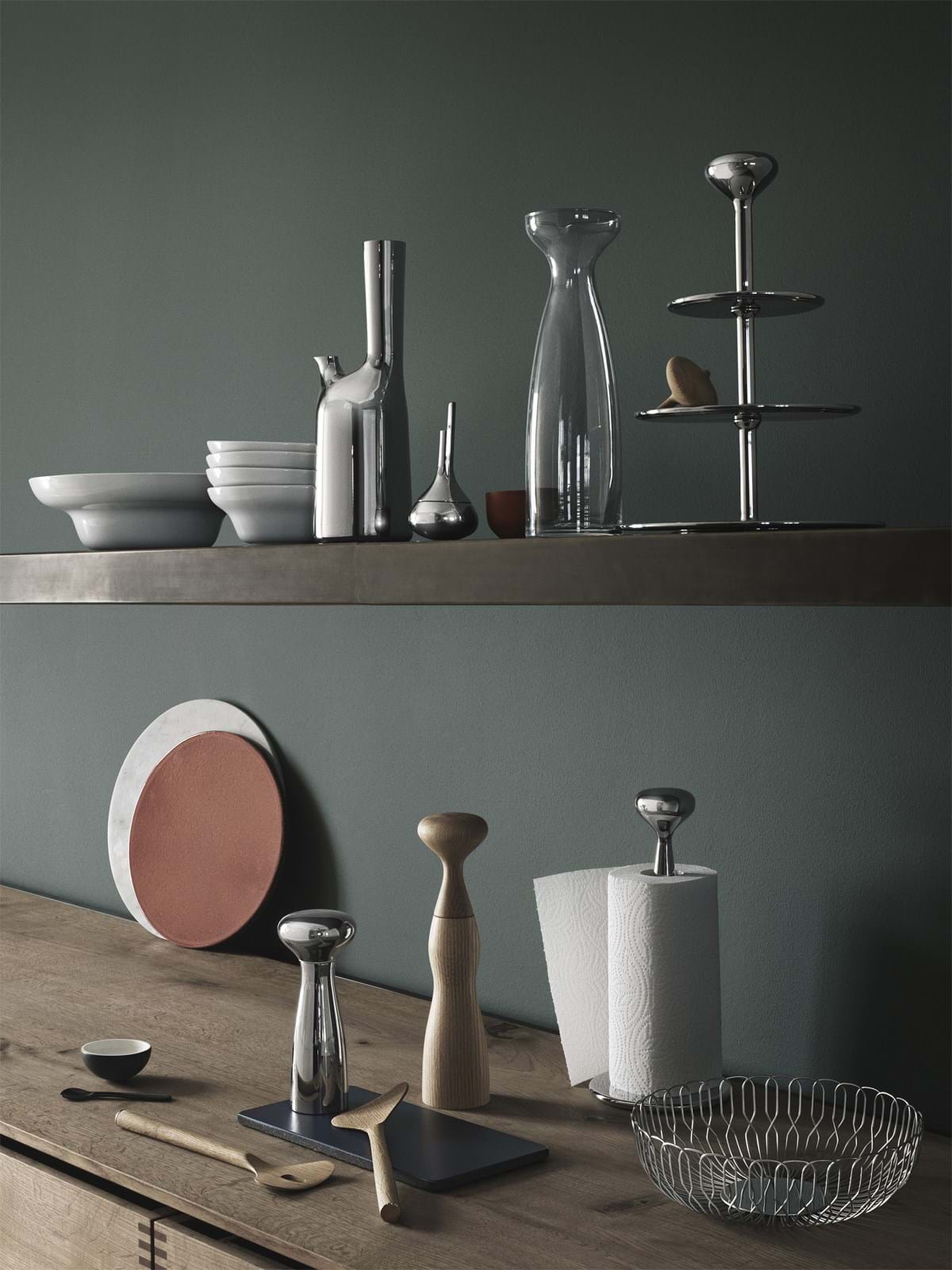 Alfredo Kitchen Roll Holder från Vålamagasinet Kökstillbehör, Georg Jensen, Image-3