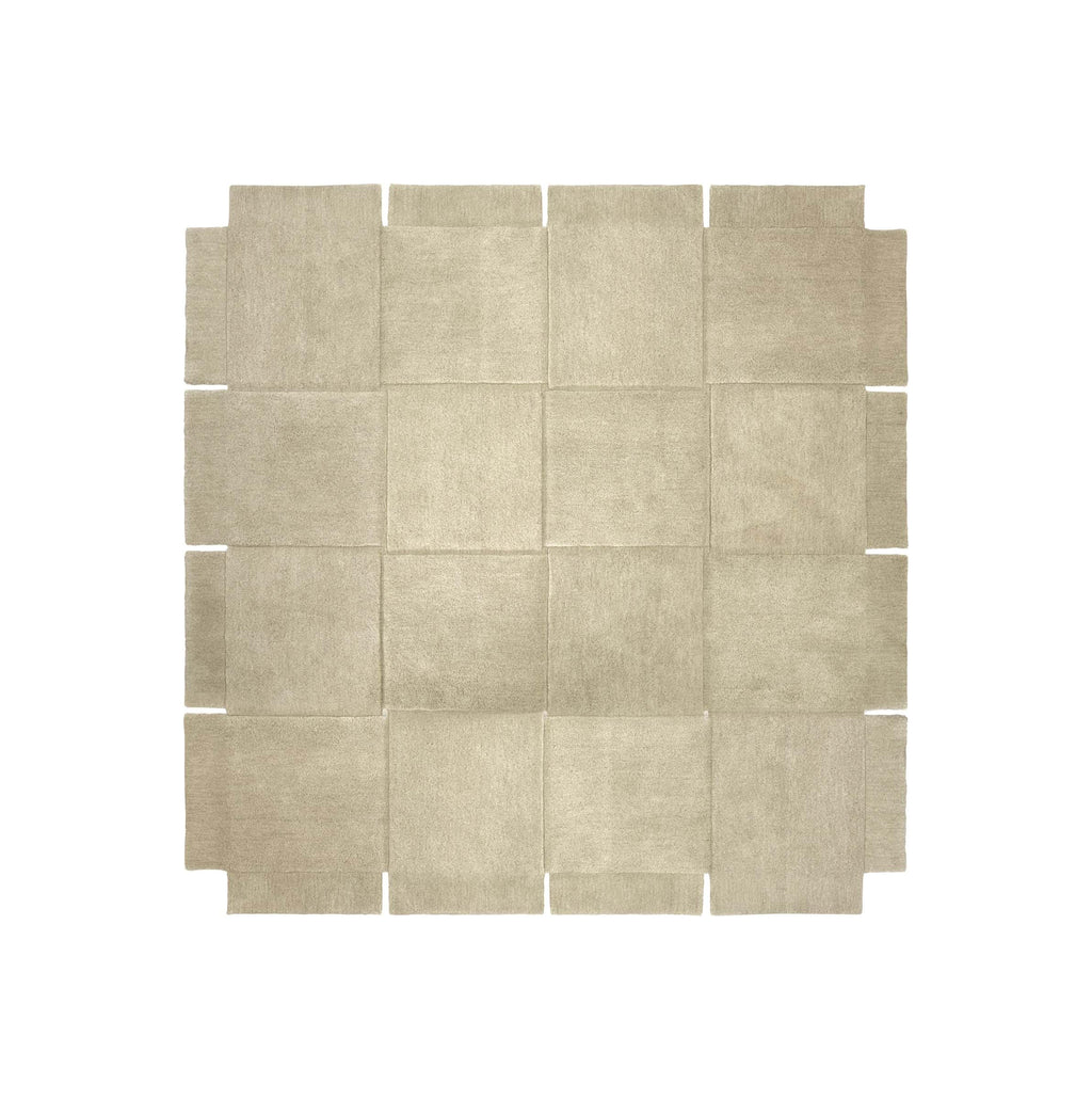 Basket Rug 180x180 från Vålamagasinet Ullmattor, Design House Stockholm, Image-1