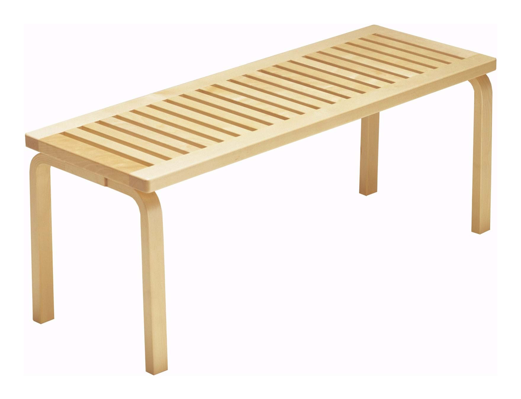 Bench 153A Slatted top från Vålamagasinet Pallar och bänkar, Artek, Image-1