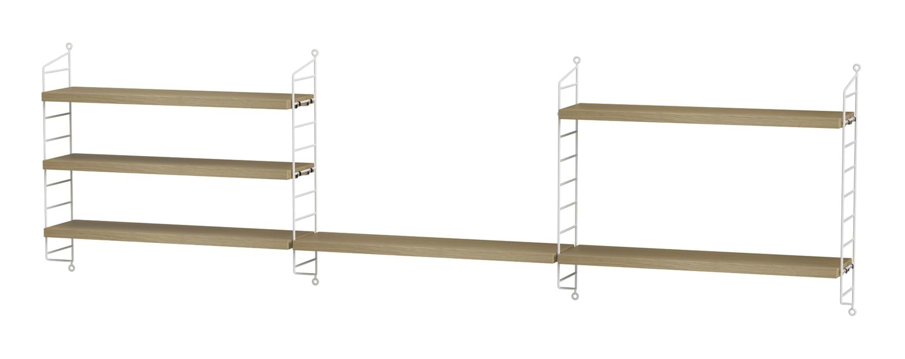 String Pocket Kombination C från Vålamagasinet Hyllor, String, Image-1