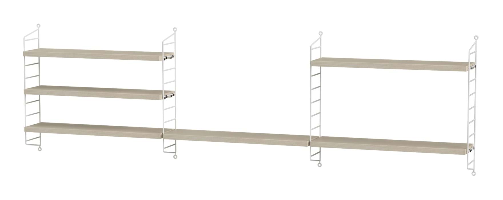 String Pocket Kombination C från Vålamagasinet Hyllor, String, Image-1