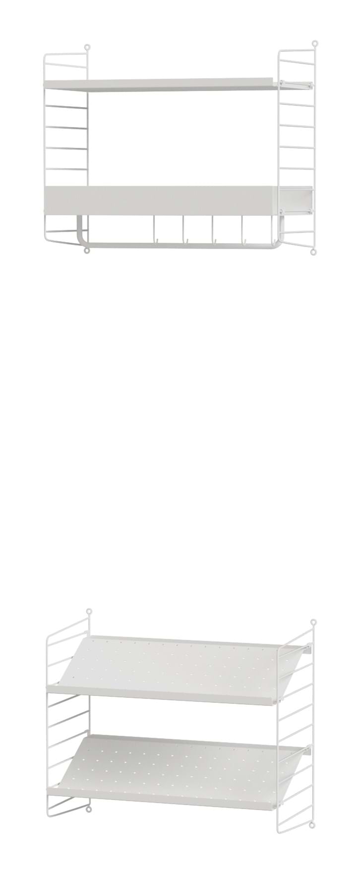 String Hall Kombination E från Vålamagasinet Hatt och skohyllor, String, Image-1