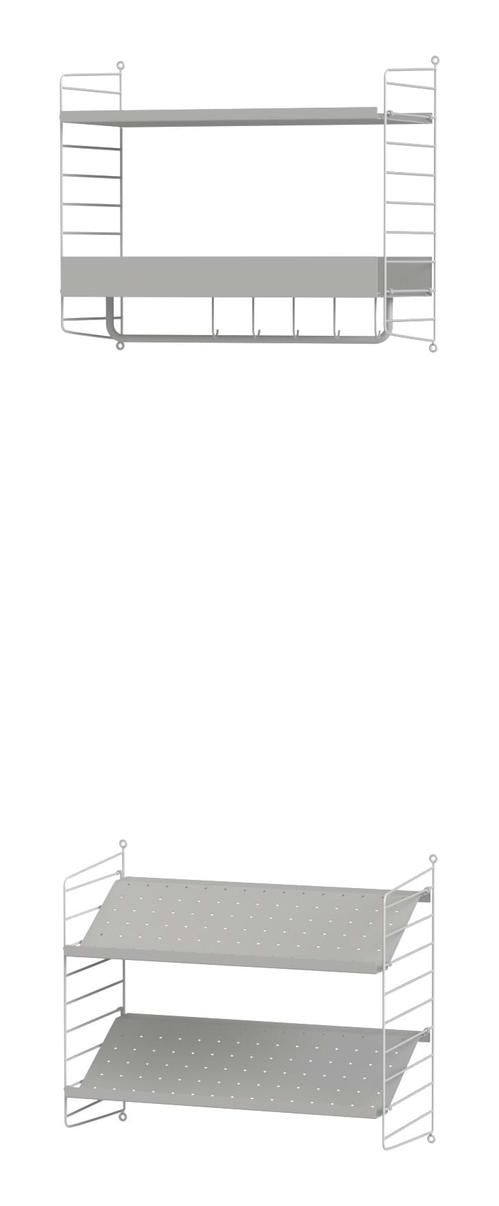 String Hall Kombination E från Vålamagasinet Hatt och skohyllor, String, Image-1