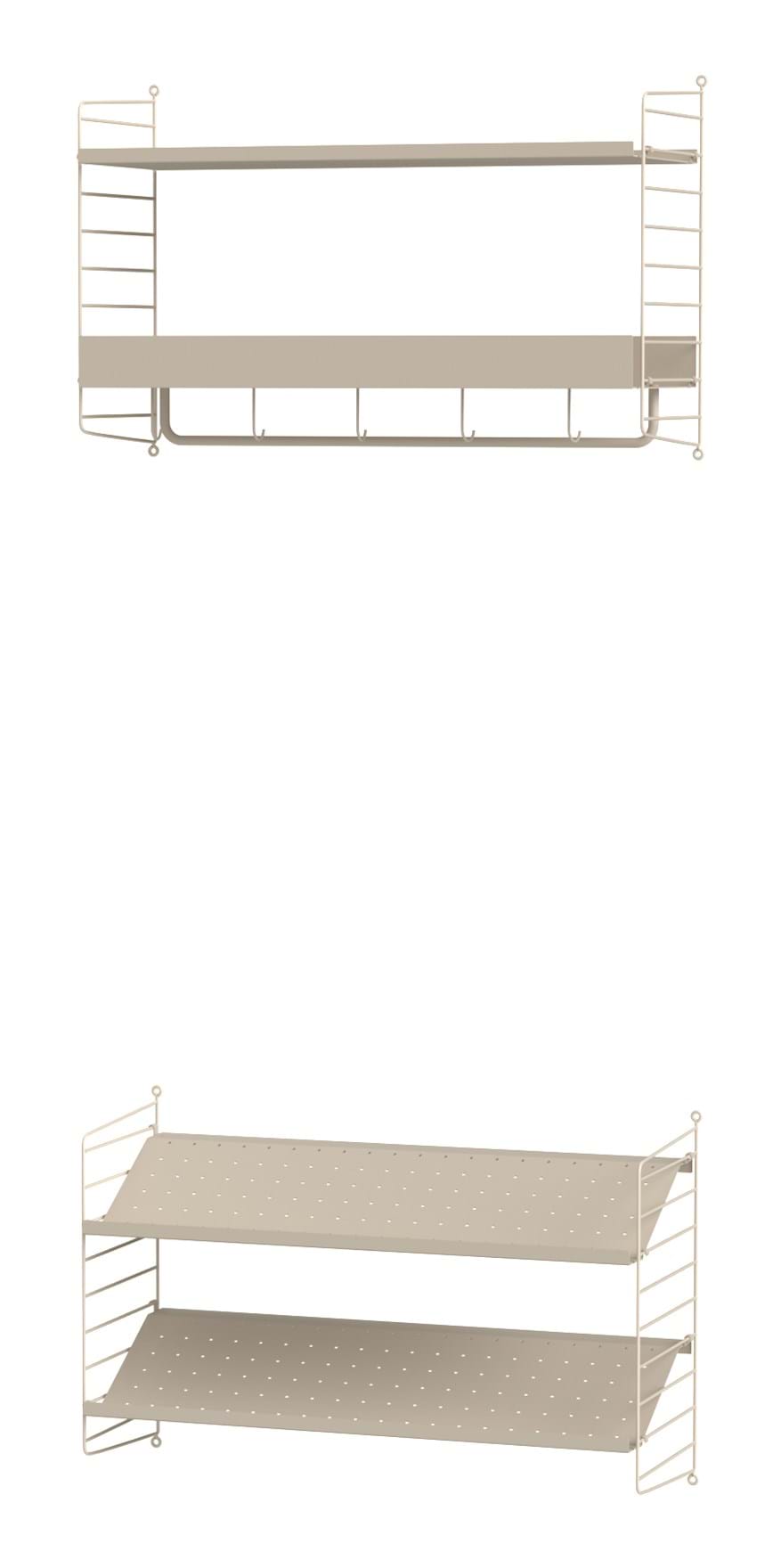 String Hall Kombination Q från Vålamagasinet Hatt och skohyllor, String, Image-1