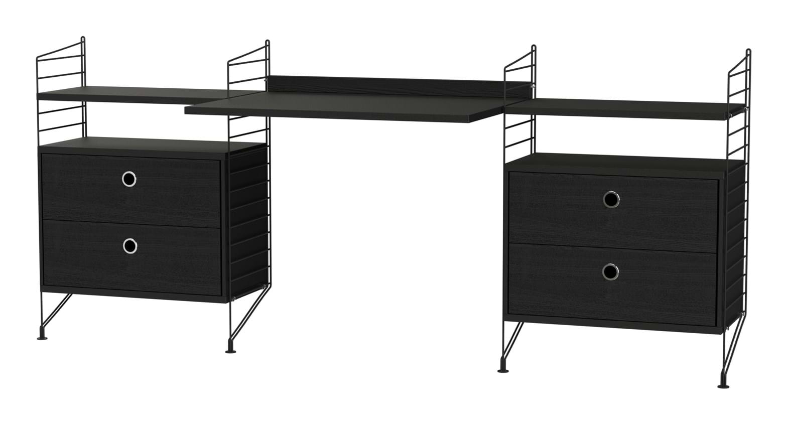 String Arbetsplats Kombination C från Vålamagasinet Skrivbord, String, Image-1