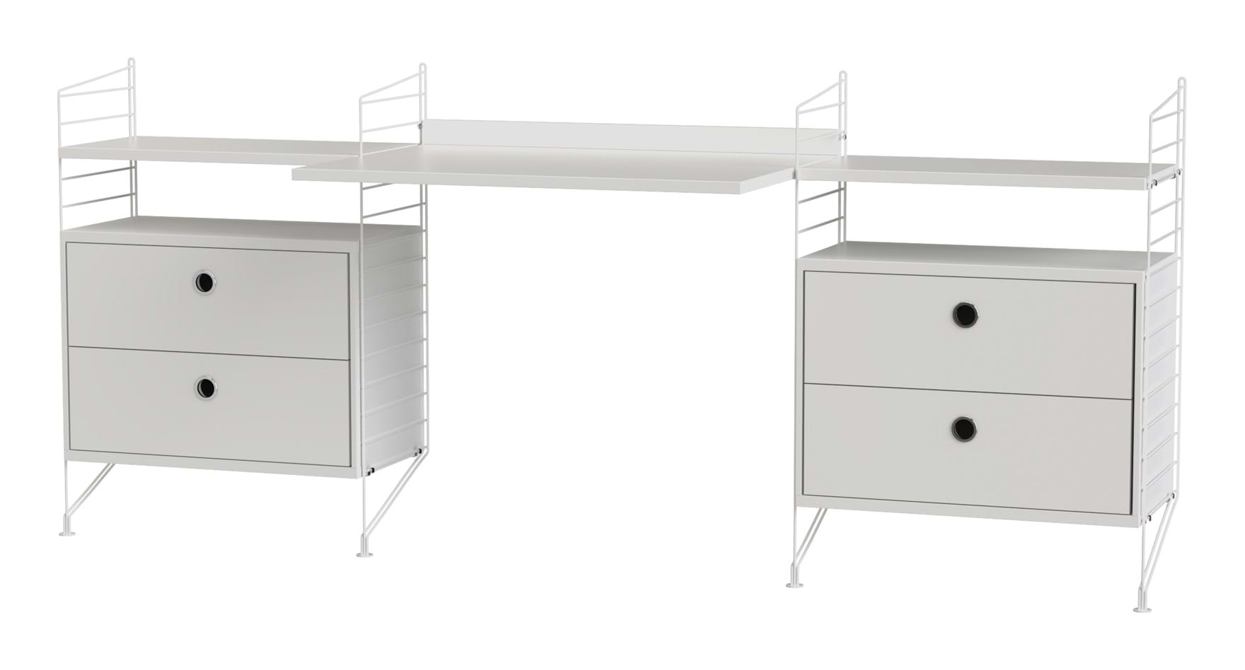 String Arbetsplats Kombination C från Vålamagasinet Skrivbord, String, Image-1