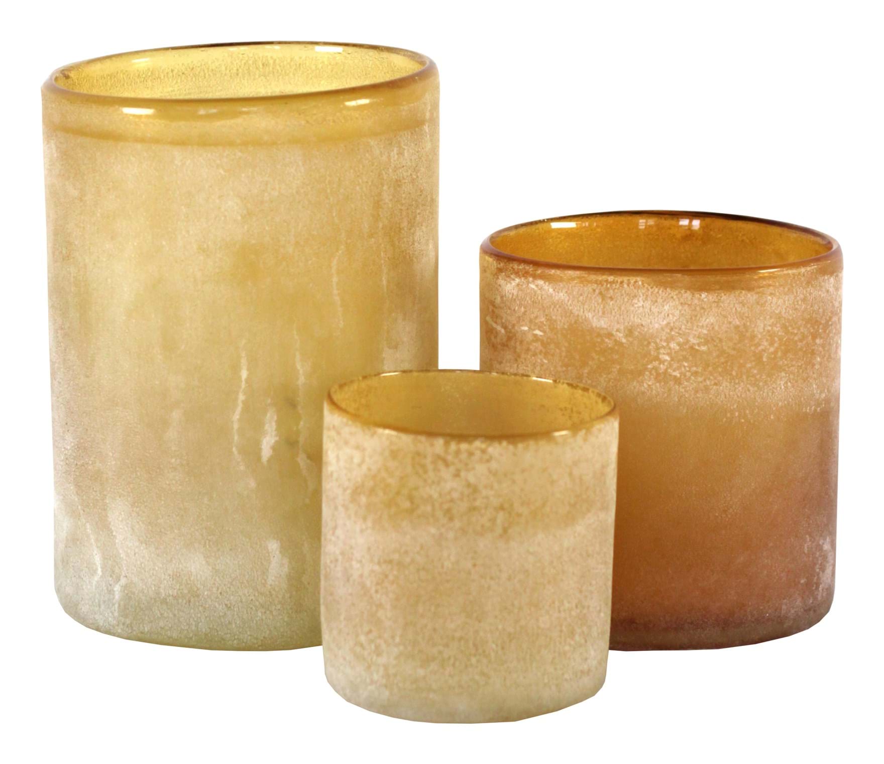 Frost Candleholder Brown/Amber från Vålamagasinet Ljusstakar och ljuslyktor, Tell Me More, Image-1