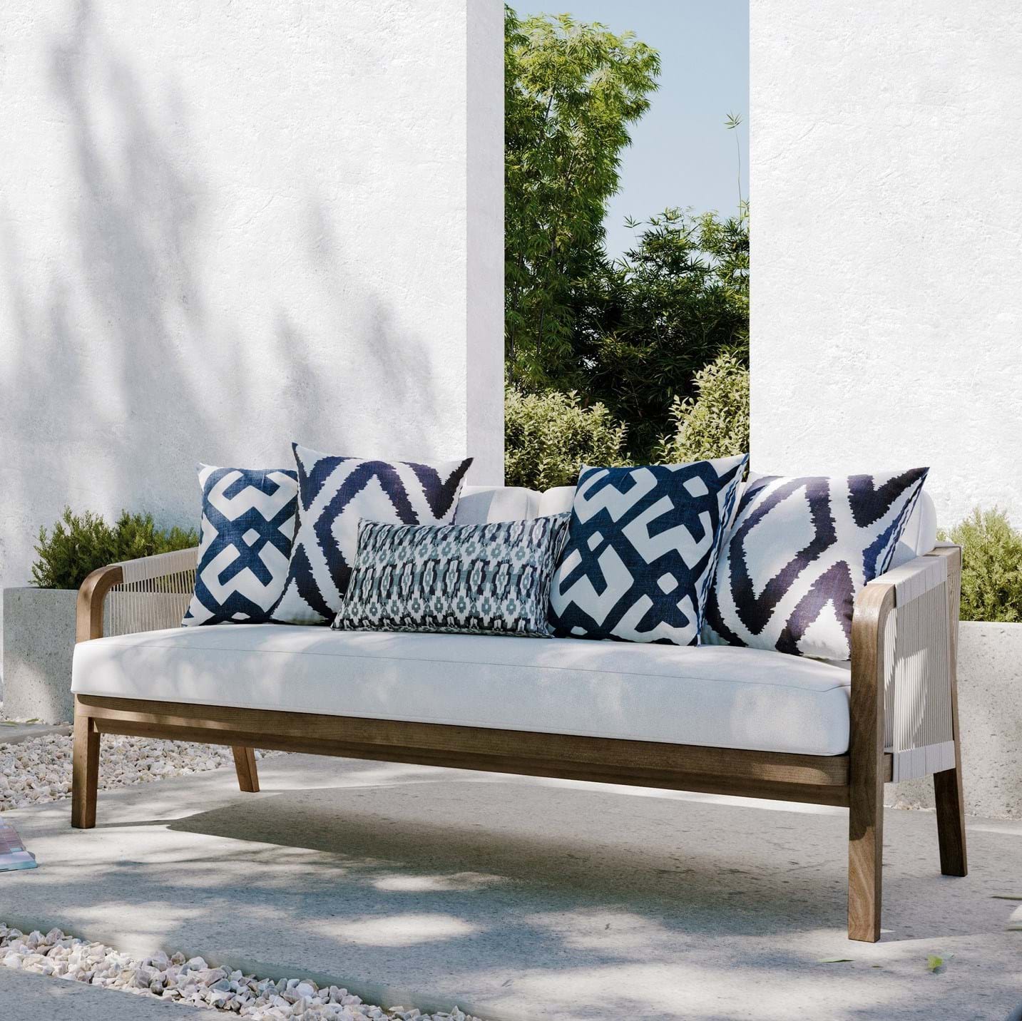 Dadra Outdoor Cushion 50x50 från Vålamagasinet Utomhustextilier, Chhatwal & Jonsson, Image-2