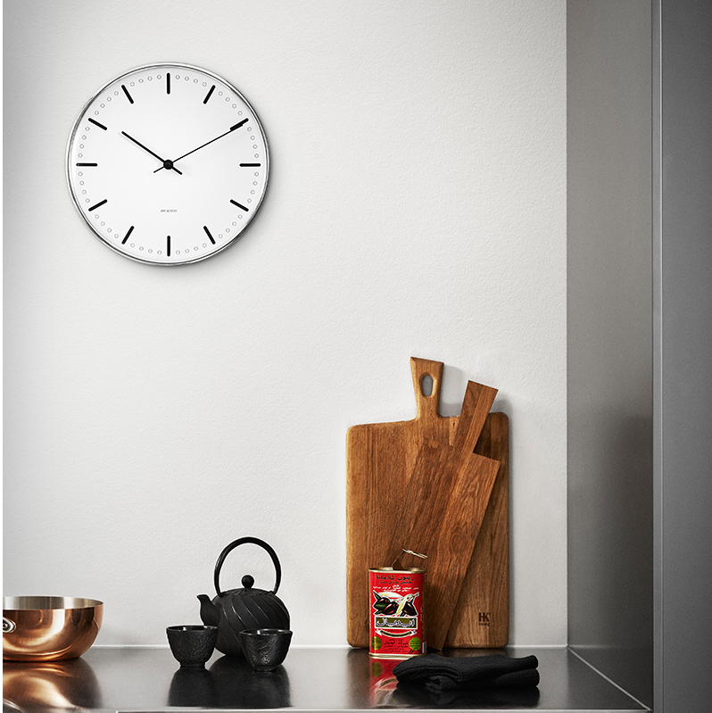 AJ City Hall Wallclock från Vålamagasinet Klockor, Arne Jacobsen Tableclock, Image-4