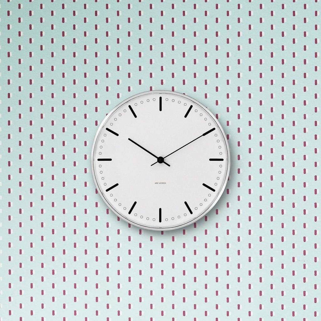 AJ City Hall Wallclock från Vålamagasinet Klockor, Arne Jacobsen Tableclock, Image-2