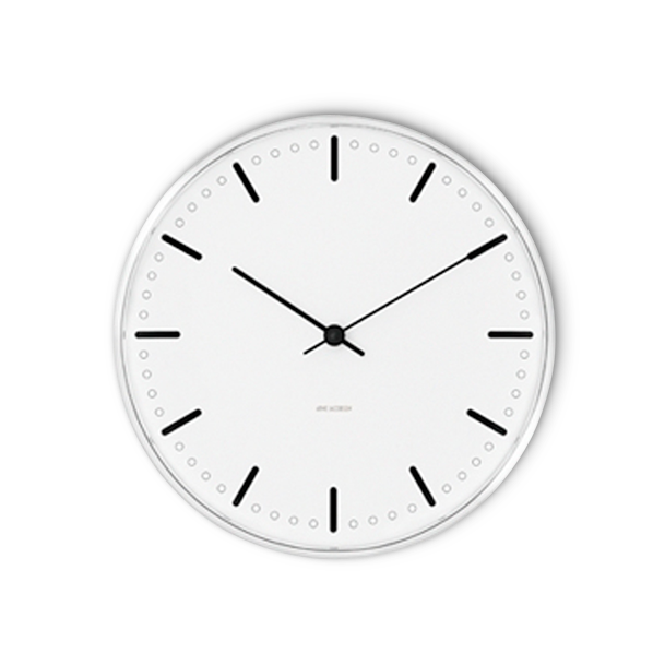 AJ City Hall Wallclock från Vålamagasinet Klockor, Arne Jacobsen Tableclock, Image-1