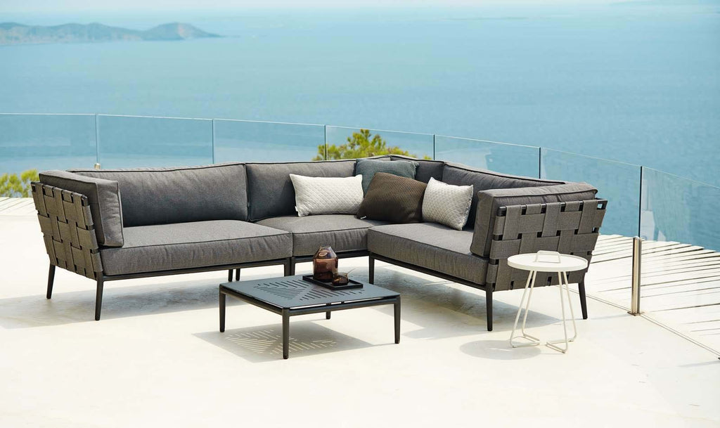 Conic 2-Sits Soffa Höger från Vålamagasinet Soffor och fåtöljer utemöbler, Cane-line, Image-3