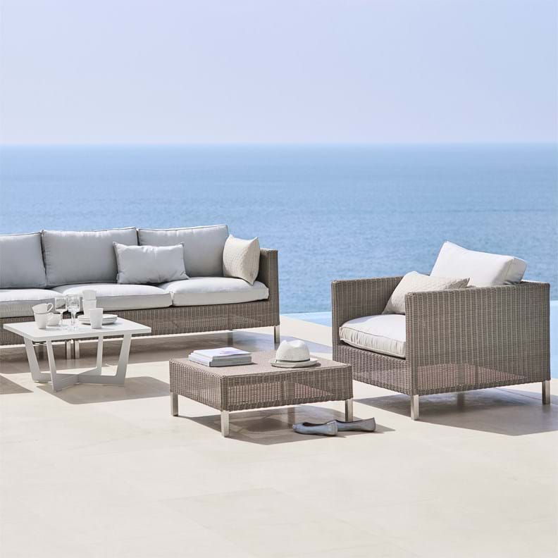 Connect 3-Sits Soffa Inkl. Dyna från Vålamagasinet Soffor och fåtöljer utemöbler, Cane-line, Image-2