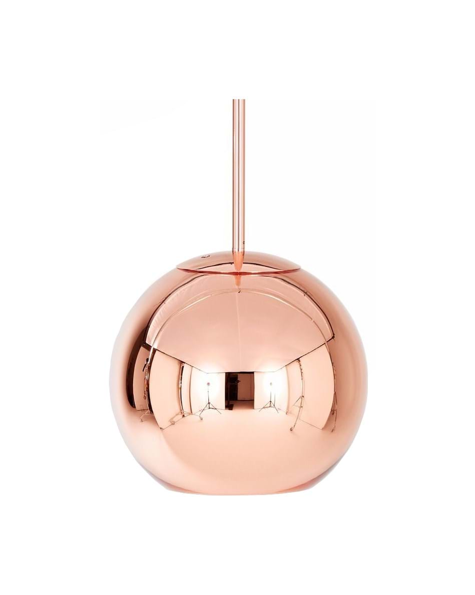 Copper Round 25 cm från Vålamagasinet Taklampor, Tom Dixon, Image-1