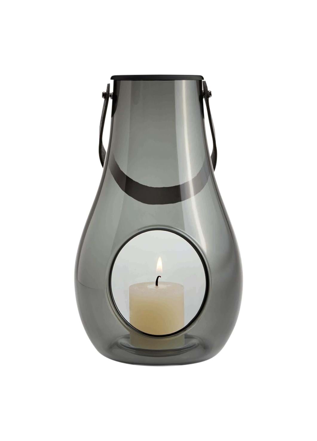 Design With Light Lantern Smoke från Vålamagasinet Ljusstakar och ljuslyktor, Holmegaard, Image-1