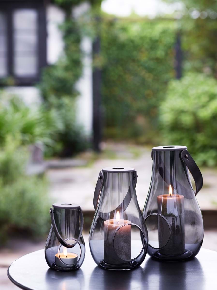 Design With Light Lantern Smoke från Vålamagasinet Ljusstakar och ljuslyktor, Holmegaard, Image-2