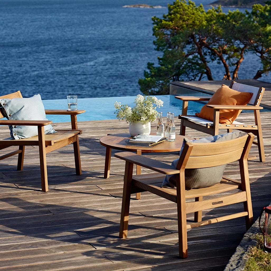 Djurö Loungestol - Teak från Vålamagasinet Soffor och fåtöljer utemöbler, Skargaarden, Image-6