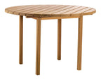 Djurö Matbord Rund - Teak från Vålamagasinet Matbord utemöbler, Skargaarden, Image-1