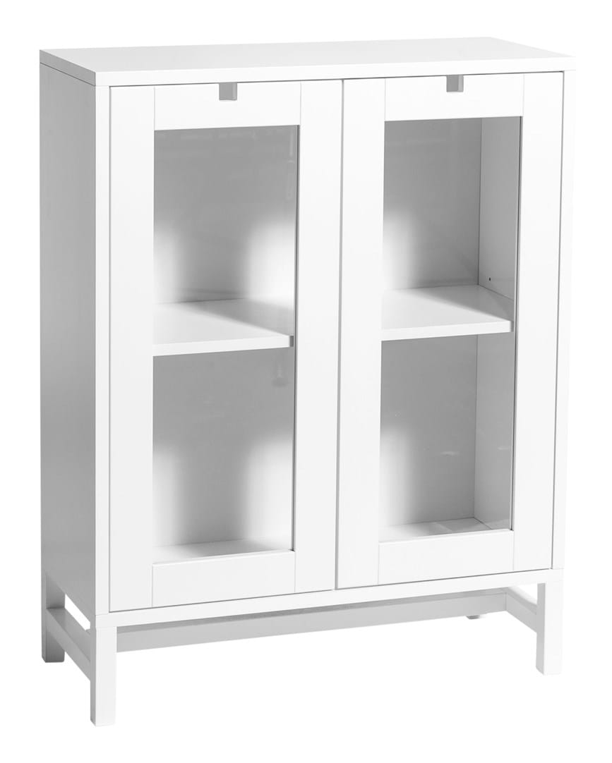 Falsterbo Vitrinskåp 90 cm - Vit från Vålamagasinet Skåp och vitrinskåp, Mavis, Image-1