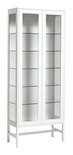 Falsterbo Vitrinskåp 200 cm - Vit från Vålamagasinet Skåp och vitrinskåp, Mavis, Image-1