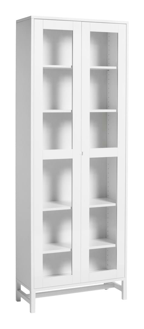 Falsterbo Vitrinskåp 190 cm - Vit från Vålamagasinet Skåp och vitrinskåp, Mavis, Image-1