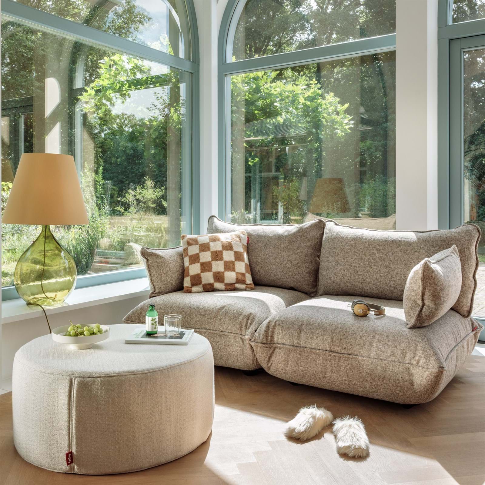 Sumo Sofa Medium Boucle Recycled från Vålamagasinet Soffor, Fatboy, Image-2