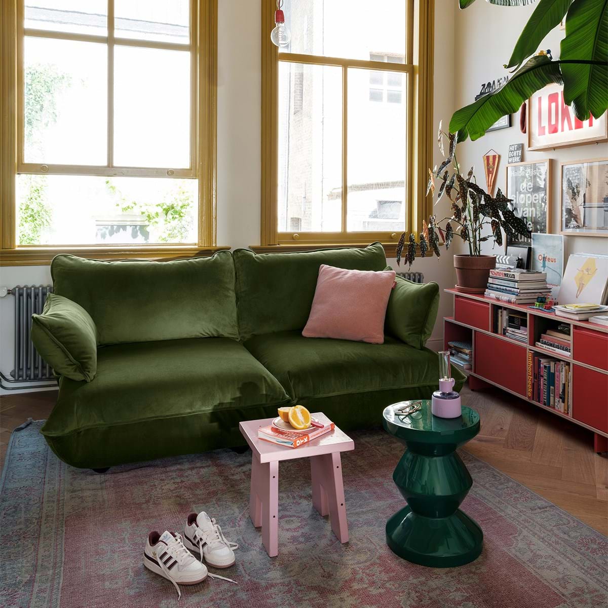 Sumo Sofa Medium Velvet Recycled från Vålamagasinet Soffor, Fatboy, Image-3