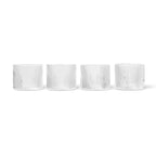 Ripple Low Glasses Set Of 4 från Vålamagasinet Tallrikar och glas, Ferm Living, Image-1